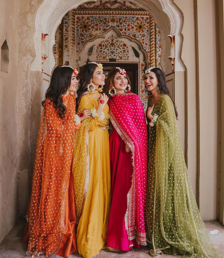 Unique and Modern Haldi Outfits for Indian brides | Pakistani bridal dresses,  Elegant fashion outfits, Pakistani dress design